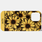 Brown Mit Augen Susan Monogram Case-Mate iPhone Hülle (Rückseite (Horizontal))