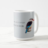 Brown-Mit Kapuze Eisvogel-Tasse Kaffeetasse (VorderseiteRechts)