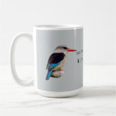 Brown-Mit Kapuze Eisvogel-Tasse Kaffeetasse (Links)
