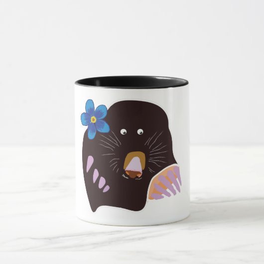 Brown Mole Combo-Tasse Tasse (Zentrum)