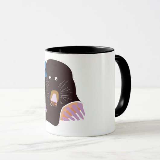 Brown Mole Combo-Tasse Tasse (VorderseiteRechts)