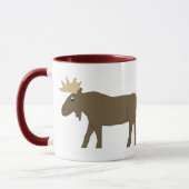 Brown Moose-Tasse Tasse (Links)