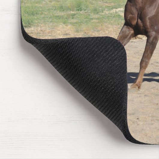 Brown Morgan Horning Running Mouse Pad Mousepad (Ecke)