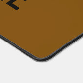 Brown mouse pad schreibtischunterlage (Ecke)