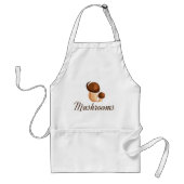 Brown Mushroom Whimsical Nature Food Schürze (Vorne)
