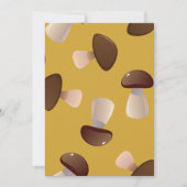 Brown Mushrooms Einladung (Vorderseite)