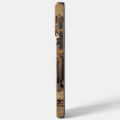 BROWN MUSICAL STEAMPUNK THEMA Case-Mate iPhone HÜLLE (Rückseite / Links)