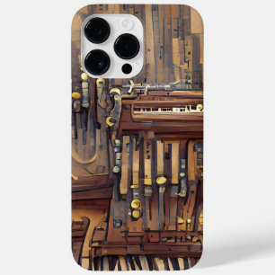 BROWN MUSICAL STEAMPUNK THEMA Case-Mate iPhone 14 PRO MAX HÜLLE