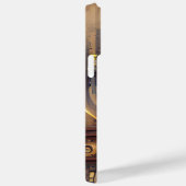 BROWN MUSICAL STEAMPUNK THEMA Case-Mate iPhone HÜLLE (Rückseite / Rechts)