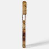 BROWN MUSICAL STEAMPUNK THEMA Case-Mate iPhone HÜLLE (Rückseite / Rechts)