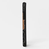 Brown Mustache und Leopard Print Case-Mate iPhone Hülle (Hinten/Links)