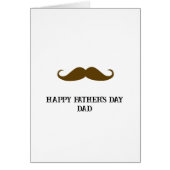 Brown Mustache Vatertag (Vorne)