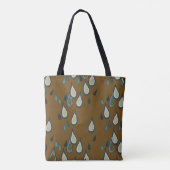 "Brown Nature Inspiriert Öko Tasche" Tasche (Rückseite)