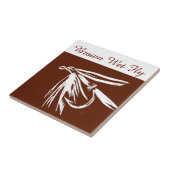 "Brown Net Fly" Forellenfliege Fliesen. Fliese (Seite)