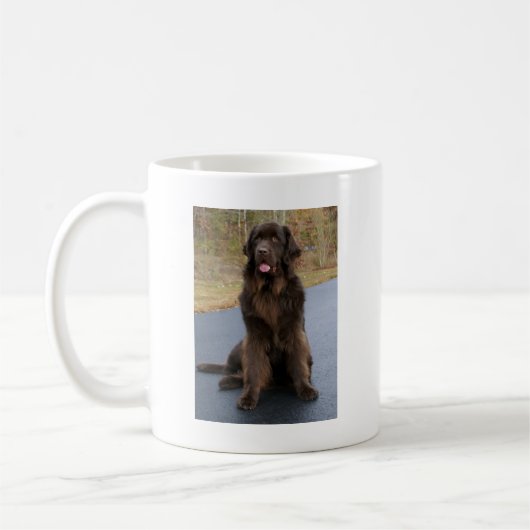 Brown Newfie Kaffeetasse (Links)