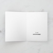 Brown Oaster Bunny, Happy Oaster Karte (Innenseite)