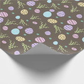 Brown Oaster Packpapier mit Ostereiern (Ecke)