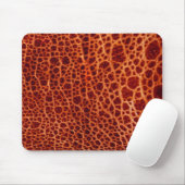 Brown-Ochsenfrosch-Haut Mousepad (Mit Mouse)