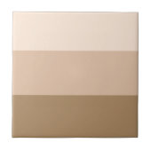 Brown Ombre Striping Fliese (Vorderseite)
