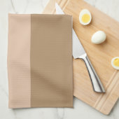 Brown Ombre Striping Geschirrtuch (Viertel Falte)