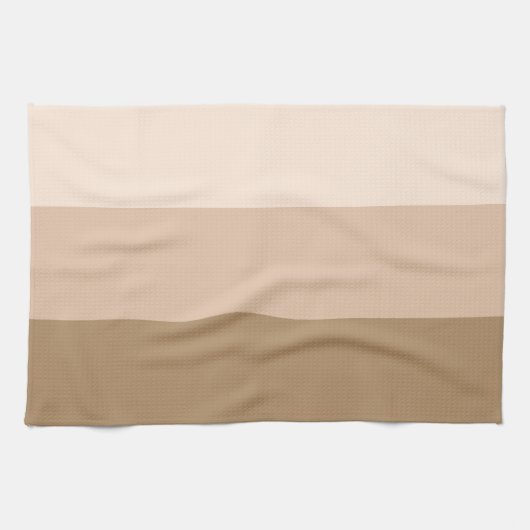 Brown Ombre Striping Geschirrtuch (Horizontal)