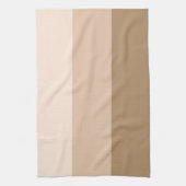 Brown Ombre Striping Geschirrtuch (Vertikal)