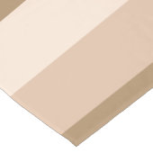 Brown Ombre Striping Kurzer Tischläufer (Ecke)