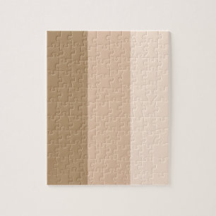 Brown Ombre Striping Puzzle