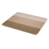 Brown Ombre Striping Schneidebrett (Ecke)