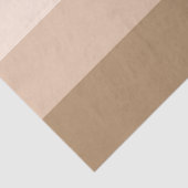 Brown Ombre Striping Seidenpapier (Ausschnitt)