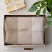 Brown Ombre Striping Seidenpapier (Geschenk)