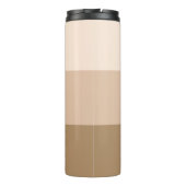 Brown Ombre Striping Thermosbecher (Rückseite)