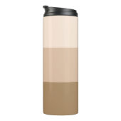 Brown Ombre Striping Thermosbecher (Nach rechts gedreht)