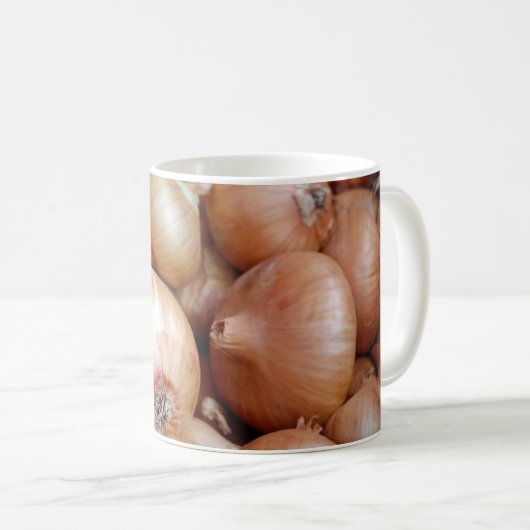 Brown Onions Kitchen Tasse (VorderseiteRechts)