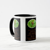 Brown Orange Araneus Halloween-Tasse Tasse (Vorderseite Links)