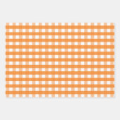BROWN & ORANGE ERNTEDANK-WRAPPING-PAPIERSHEETS GESCHENKPAPIER SET (Vorderseite 2)
