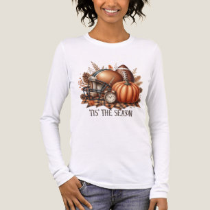 BROWN & ORANGE FALL IN DER SAISON THEMA Tri-Blend SHIRT