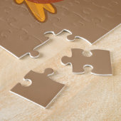 Brown Orange Penguin Puzzle (Seite)