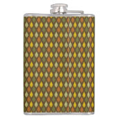 BROWN ORANGE YELLOW GOLD HERBSTLAUB FLACHMANN (Rückseite)