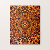 Brown Oriental Rug Puzzle (Vertikal)