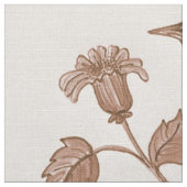 Brown Oriole Fabric Stoff (Nahaufnahme)
