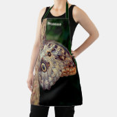 Brown Owl Butterfly Personalisiert Schürze (InSitu)