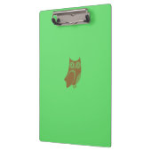 Brown Owl Clipboard Klemmbrett (Links)