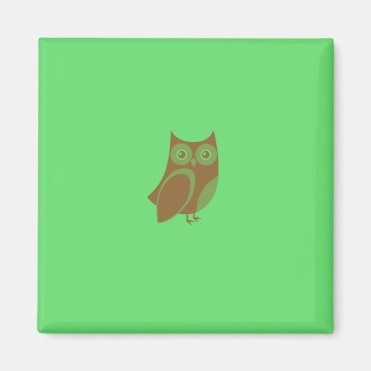 Brown Owl Magnet (Vorne)