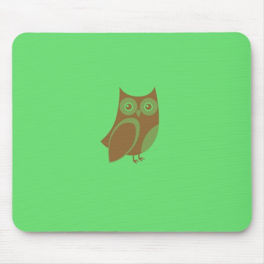 Brown Owl Mousepad (Vorne)