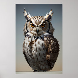 Brown Owl Poster