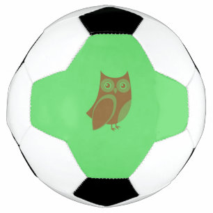 Brown Owl Soccer Ball