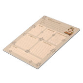 Brown Owl Substitutionsbericht Notepad Notizblock (angewinkelt)