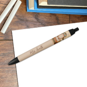 Brown Owl Teacher Pen Kugelschreiber