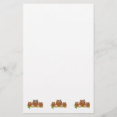 Brown Owls Design Briefpapier (Vorderseite)